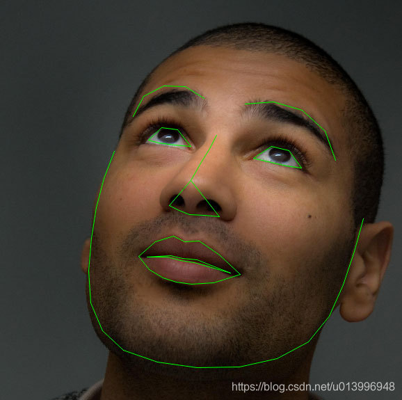 人脸标志用于对图像中关键的人脸属性进行标注和识别